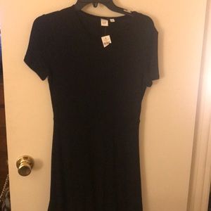 Gap black a line dress